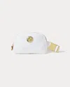 Lilly Pulitzer Jeanie Quilted Belt Bag In White