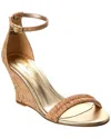 Lilly Pulitzer Jenna Cork Wedge Sandal In Gold