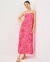 Lilly Pulitzer Jesslyn Silk Maxi Slip Dress In Pink