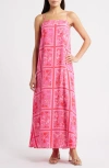 Lilly Pulitzer Jesslyn Silk Maxi Slip Dress In Pink