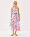Lilly Pulitzer Jorgian Linen Midi Dress