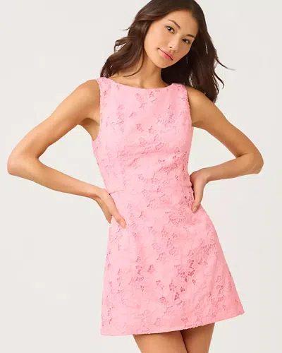 Lilly Pulitzer Jules Skirted Romper In Pink