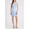 Lilly Pulitzer Jules Skirted Romper In Resort White Sunny Side Up