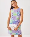 Lilly Pulitzer Julienne Shift Dress In Juicy Story Patch In Blue