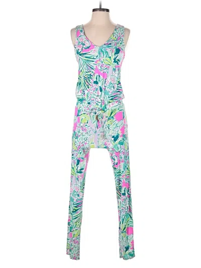 Pre-owned Lilly Pulitzer Jumpsuit In Green