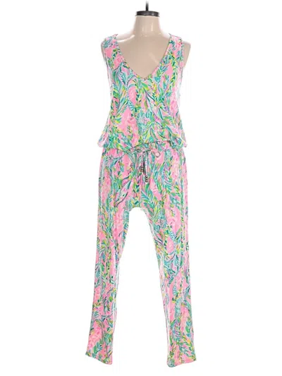 Pre-owned Lilly Pulitzer Jumpsuit In Pink