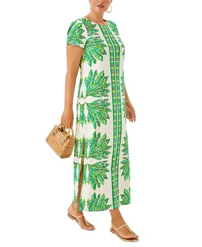 Lilly Pulitzer Upf 50+ Chillylilly Kaden Maxi Dress In Green