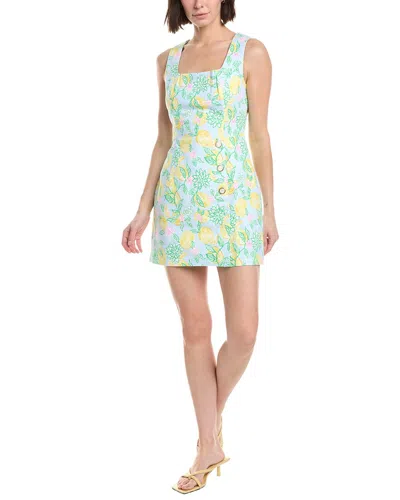 Lilly Pulitzer Kalinara Skirted Romper In Blue