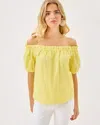 Lilly Pulitzer Katara Off-the-shoulder Top
