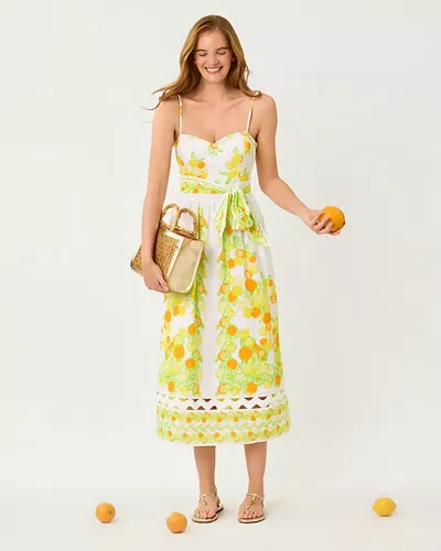 Lilly Pulitzer Katina Midi Dress In Green