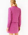 Lilly Pulitzer Kavita Boucle Jacket In Elderflower Blossom Bungalow Boucle