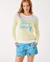 Lilly Pulitzer Kelsa Embroidered Sweater In White