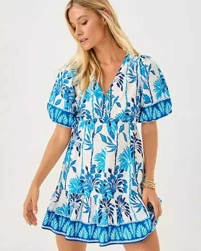 Lilly Pulitzer Kentlee Dress In Blue