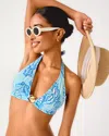 Lilly Pulitzer Ketos Bikini Top In Blue