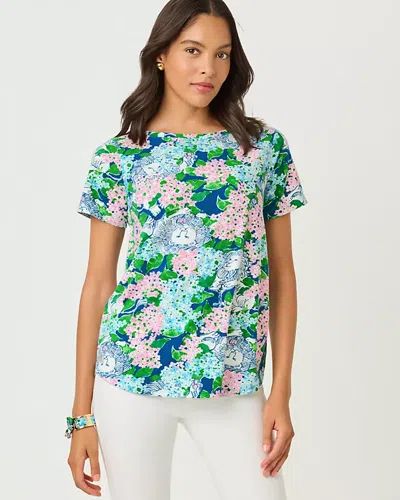 Lilly Pulitzer Key West Top In Multi