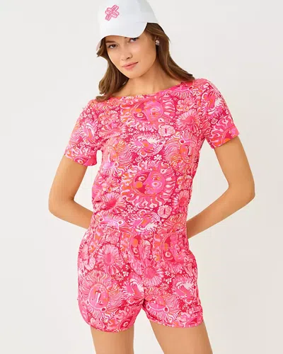 Lilly Pulitzer Key West Top In Paradise Punch Jims Stuff In Pink