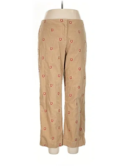 Pre-owned Lilly Pulitzer Khaki Pant In Brown