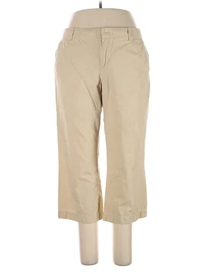 Pre-owned Lilly Pulitzer Khaki Pant In Tan