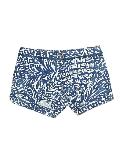 Pre-owned Lilly Pulitzer Khaki Shorts In Blue