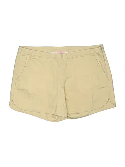 Pre-owned Lilly Pulitzer Khaki Shorts In Gold