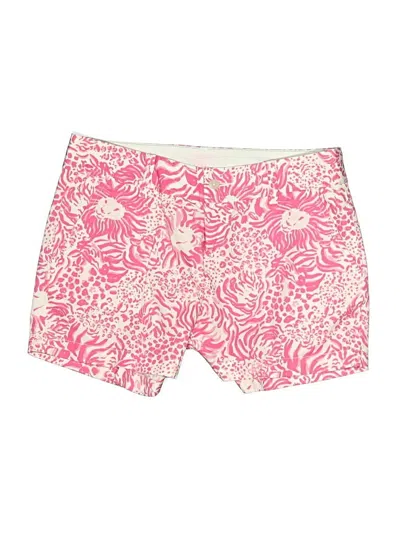 Pre-owned Lilly Pulitzer Khaki Shorts In Pink