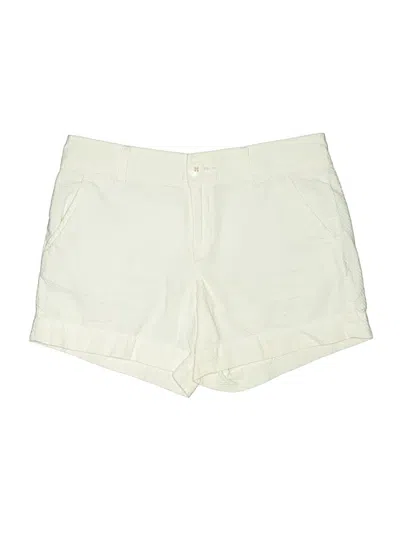 Pre-owned Lilly Pulitzer Khaki Shorts In White