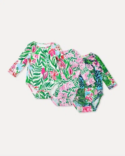 Lilly Pulitzer Kid's Minnie Infant Gift Set In Multi Glowing Gardens
