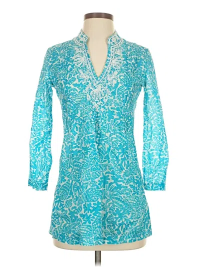 Pre-owned Lilly Pulitzer Kimono In Blue