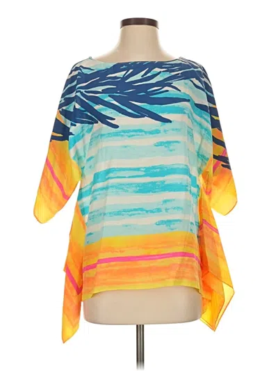 Pre-owned Lilly Pulitzer Kimono In Blue