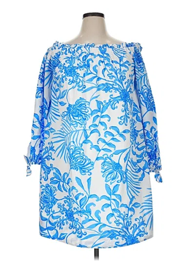 Pre-owned Lilly Pulitzer Kimono In Blue
