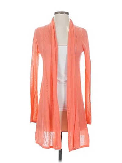 Pre-owned Lilly Pulitzer Kimono In Orange