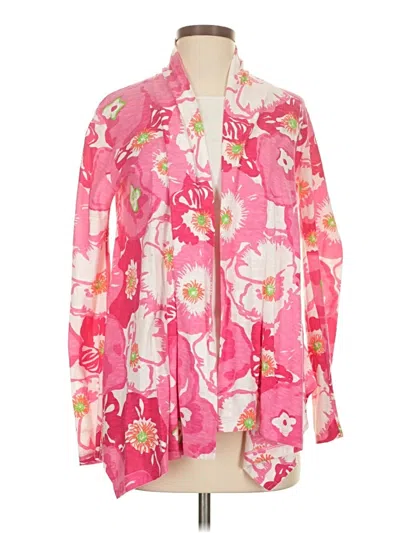 Pre-owned Lilly Pulitzer Kimono In Pink