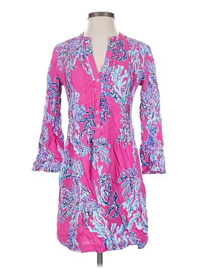 Pre-owned Lilly Pulitzer Kimono In Pink