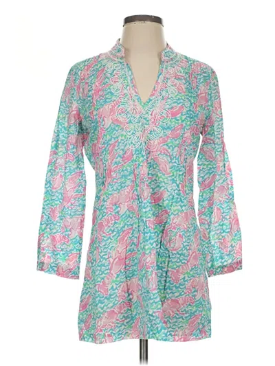Pre-owned Lilly Pulitzer Kimono In Pink