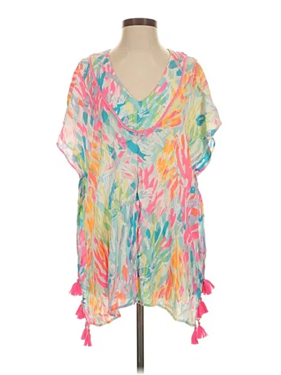Pre-owned Lilly Pulitzer Kimono In Pink