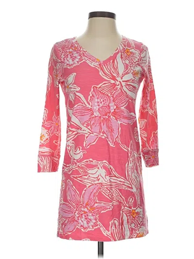Pre-owned Lilly Pulitzer Kimono In Pink