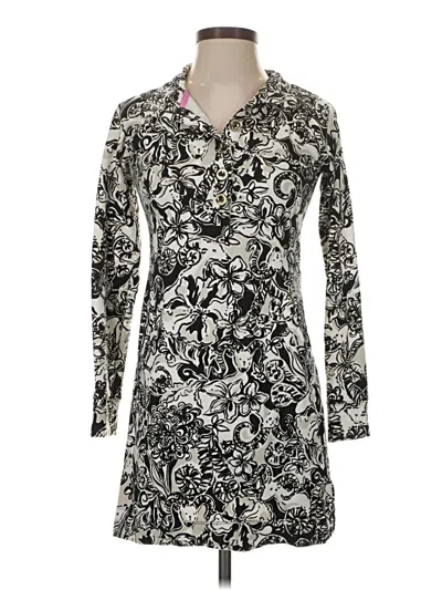 Pre-owned Lilly Pulitzer Kimono In Silver