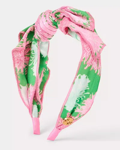 Lilly Pulitzer Knotted Side Bow Headband In Multi