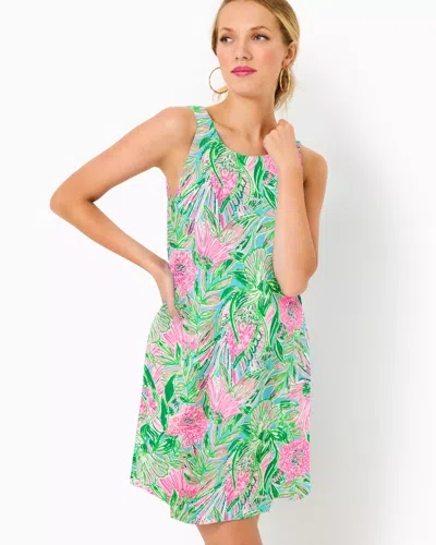 Lilly Pulitzer Kristen Swing Dress In Blue Horizon Coming In Hot