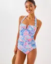 Lilly Pulitzer Lagoon Sarong Hipster Bikini Bottom In Multi