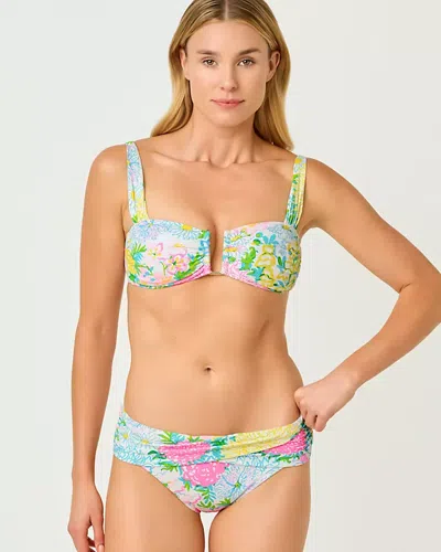 Lilly Pulitzer Lagoon Sarong Hipster Bikini Bottom