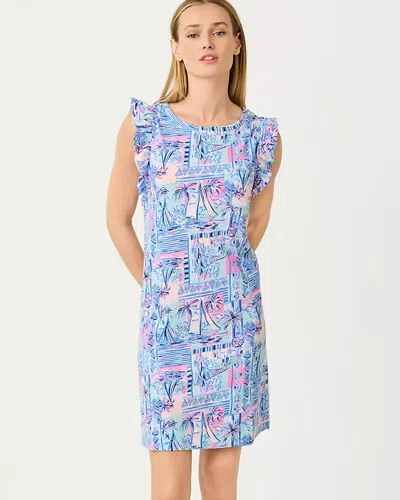 Lilly Pulitzer Laina T-shirt Dress In Blue