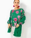 Lilly Pulitzer Lanelle Wrap In Fiddle Leaf Green
