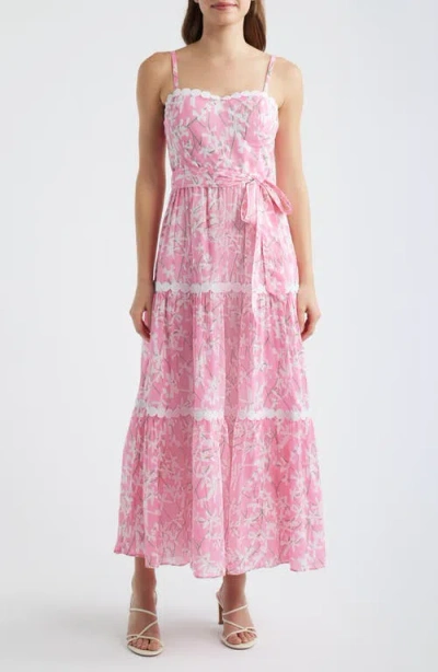 Lilly Pulitzer ® Laney Floral Print Maxi Dress In Pink