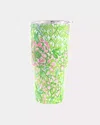 Lilly Pulitzer Large Stainless Steel Insulated Tumbler In Gold