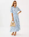 Lilly Pulitzer Larkyn Midi Shirtdress In Resort White Tall Tales