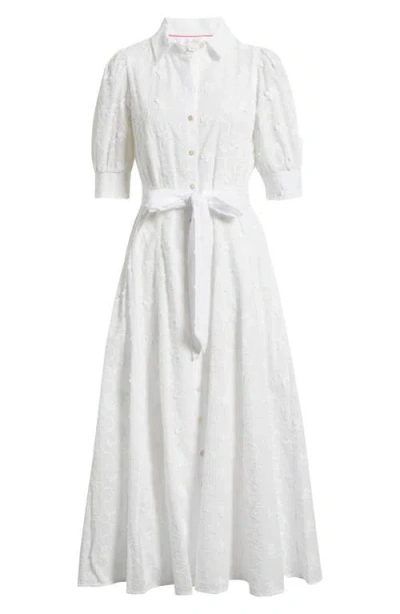 Lilly Pulitzer ® Larkyn Midi Shirtdress In White