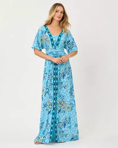 Lilly Pulitzer Lauralai Maxi Dress In Blue