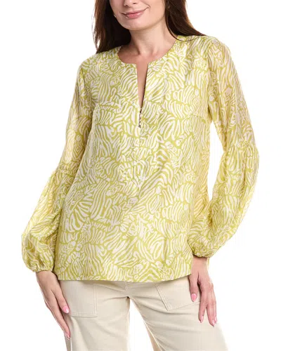 LILLY PULITZER LILLY PULITZER LAURELIE LINEN-BLEND TOP