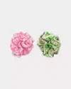 Lilly Pulitzer Layered Ruffle Scrunchie Set In Fauna Green Lime Feeling Good Accessories Small
